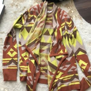 Tribal print sweater